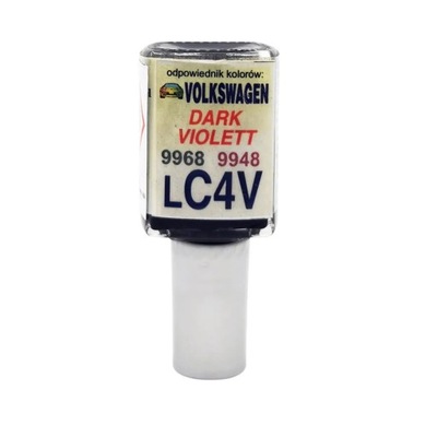 ZAPRAWKA DO RYS 10ML AUDI VW SEAT C4V LC4V 9948 OSCURO FIOLET DARK VIOLETT  