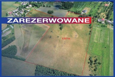 Działka, Kiełkowice, 68800 m²