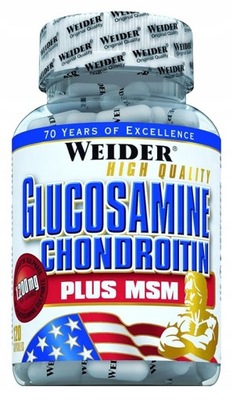 Weider Glukozamina Chondroityna Plus MSM 120 kaps