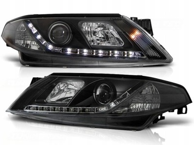 Ліхтарі  renault laguna 2 2 01-05r led daylight blk фото №1