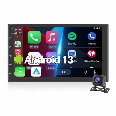 2G 32G РАДИО АВТОМОБИЛЬНЫЙ GPS 2DIN ANDROID 11 AUTO CARPLAY УНИВЕРСАЛЬНИЙ 7