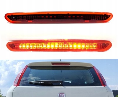 Третій світло стоп-сигнал led fiat abarth grande punto evo 05- 20led червоні фото №1