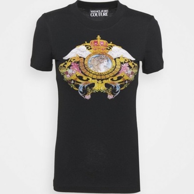 VERSACE JEANS COUTURE - T-shirt Tee logo r. XS