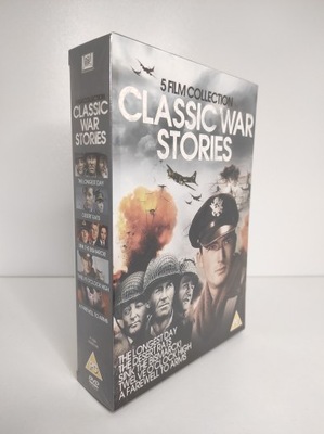 5 Film Collection Classic War Stories DVD NOWY