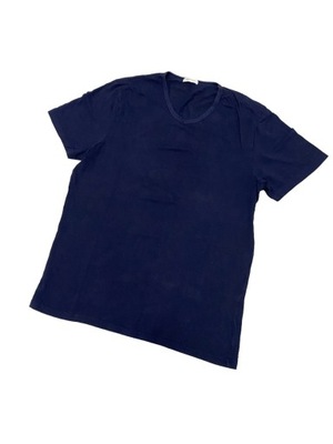 Granatowy T-shirt Pierre Cardin r L