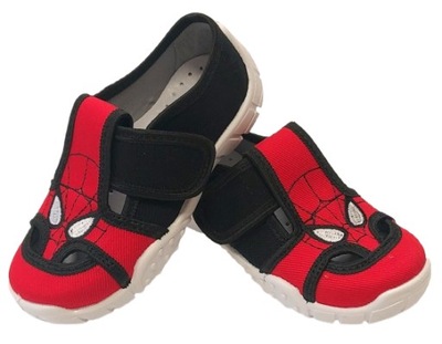PANTOFLE KAPCIE RAWEKS PRZEWIEWNE SPIDERMAN R 31 W 19,50 CM