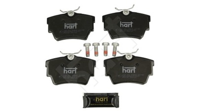 Hart 248 892 набір гальмівних колодок гальмівних, гальма дискові фото №1