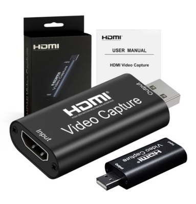 VIDEO GRABBER HDMI Karta przechwytywania USB do PC