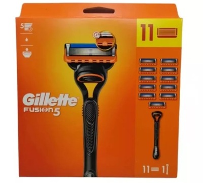 MASZYNKA GILLETTE FUSION 5 + 11 WKŁADÓW