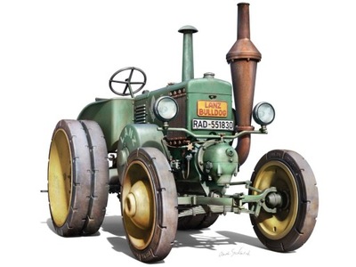 Traktor ciągnik Lanz Bulldog D8511 model 1936 24005 MiniArt