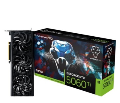 Karta graficzna Gainward GeForce RTX 5060 Ti Python III 8GB GDDR7 DLSS4