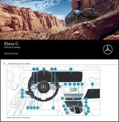 MERCEDES G CLASE W463 POLSKA MANUAL MANTENIMIENTO 2017-2023..  