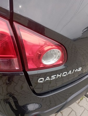 Nissan qashqai j10 +2 лампа левая задняя w крышка фото №1