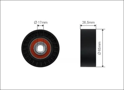 13-14/CFR ROLLO TENSOR 65X10X26,5  