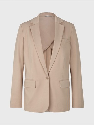 TOM TAILOR Marynarka 1032858 Beżowy Regular Fit