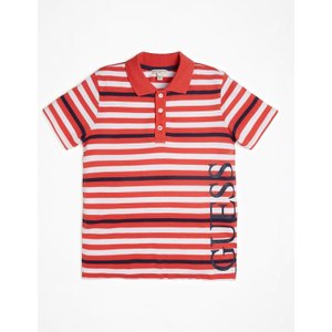 GUESS KOLOROWA KOSZULKA POLO PASKI (8L)