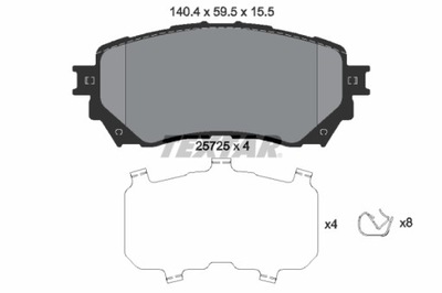 КОЛОДКИ HAM. MAZDA P. 6 12-