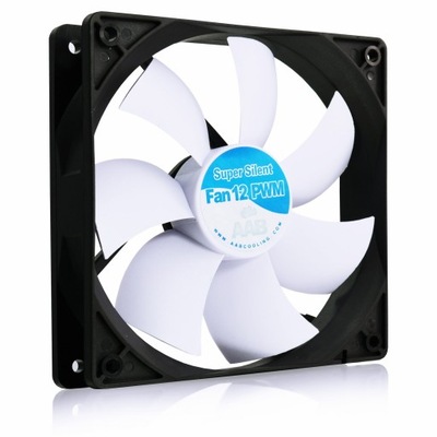 AABCOOLING SUPER SILENT FAN 12 cm PWM 4-PIN CICHY WIATRAK PC 120mm 10dB(A)