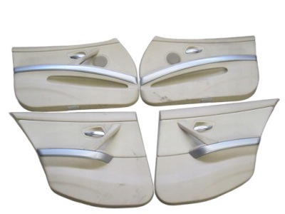 Bmw e90 обшивка оббивка двері матеріал beż обшивки фото №1