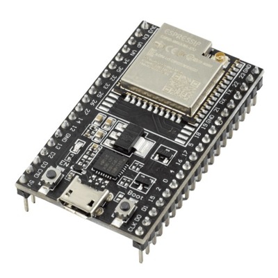ESP32 DevKitC ESP-WROOM-32U Arduino z WiFi i Bluetooth micro USB 32 GPIO
