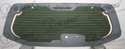 Стекло задняя nissan pathfinder iii r5 2005-2012 фото №1