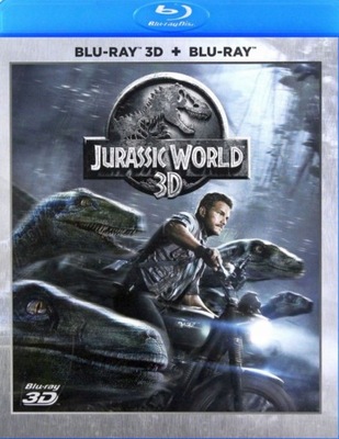 2x Blu-Ray: JURASSIC WORLD 3D+2D (2017)Chris Pratt