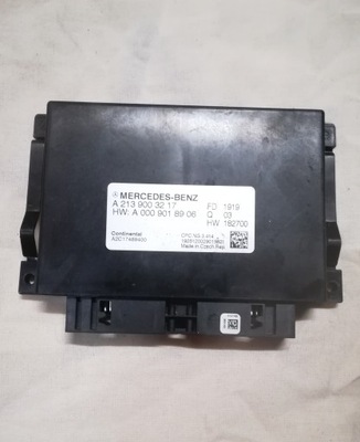 MERCEDES W177 W205 W213 MÓDULO UNIDAD DE CONTROL CAJAS A2139003217  