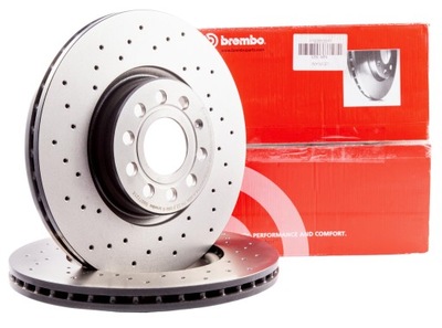 Brembo диск xtra задняя audi a3 8l s3 1996-2003 фото №1
