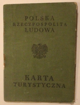 KARTA TURYSTYCZNA - POLSKA RZECZPOSPOLITA LUDOWA