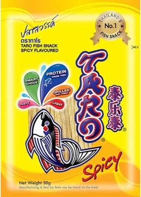 Taro Fish Snack Spicy