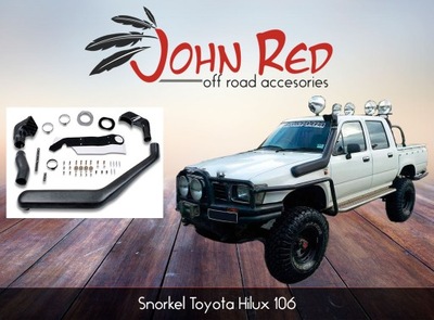 SNORKEL JOHN RED TOYOTA HILUX 106 1989-1997  