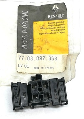 Штекер колодка електрична renault 7703097363 oe! фото №1