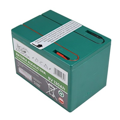 BATERIA ALKALICZNA, BATTERY 130AH 9V 201031012 ZAGRODA  