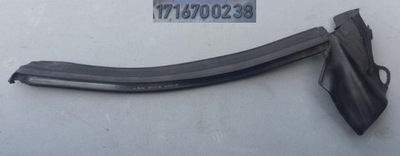 Прокладка стекло правая mercedes slk 171 r171 1716700238 фото №1