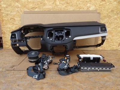 Volvo xc90 ii панель приладів панель  подушка безпеки оригінал нитка head up фото №1