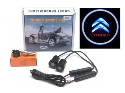 LED LOGO PROJEKTOR WSZYSTKIE MODELE CITROEN C1 C2 C3 C4 C5 C6 C8 DS JUMPER