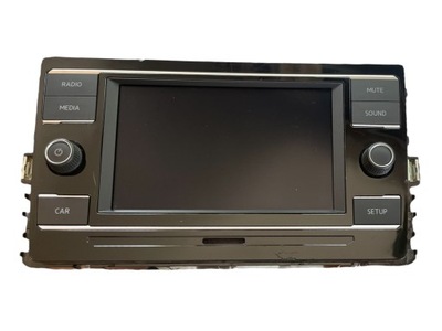 Радио заводской навигация vw polo vi 2g t-roc mib2 17a035867 фото №1