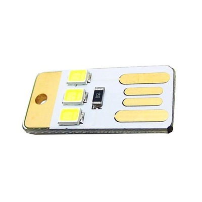 Lampka kieszonkowa Mini USB z włącznikiem dotykowym Lampka biała