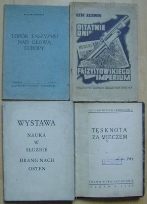 NIEMIECKI FASZYZM -zestaw 4 książek