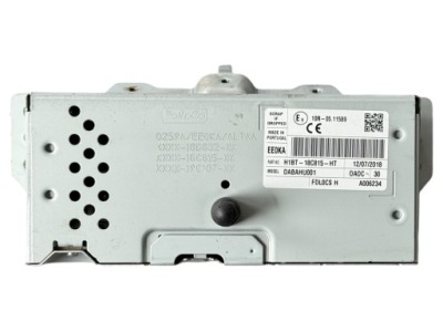 Зчитувач радіо навігація ford fiesta mk8 2018r h1bt-18c815-ht фото №1