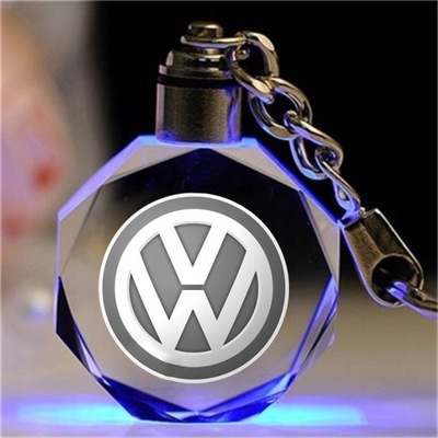 COLGANTE PARA LLAVES DE AUTOMOVILES DIODO LUMINOSO LED VOLKSWAGEN  