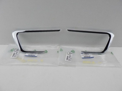 Ford transit connect 18- молдинг бампера хром ліва решітка фото №1