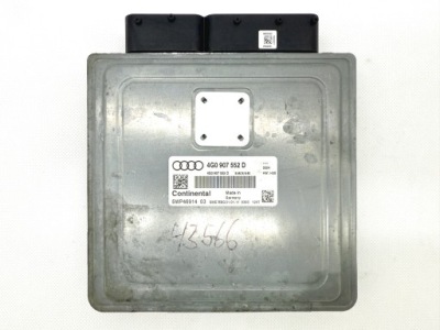 # блок управления audi a6 c7 2.8 fsi 4g0907552d # фото №1