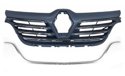 Renault talisman 16- решётка радиатора решётка радиатора перед молдинг хром фото №1