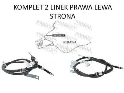 CABLE FRENOS DE MANO DERECHA IZQUIERDA KIA SPORTAGE  