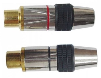 Gniazdo RCA CHINCH komplet (2szt)/ 2335