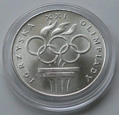 PRL - 200 zł 1976 - XXI IGRZYSKA OLIMPIADY - Ag (3