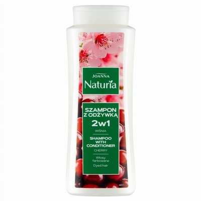 Joanna Naturia szampon 2w1 wiśnia 500ml