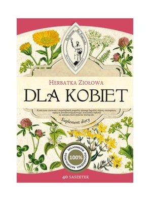 HERBATA ZIOŁOWA DLA KOBIET SASZETKI 40 HERBARIUM