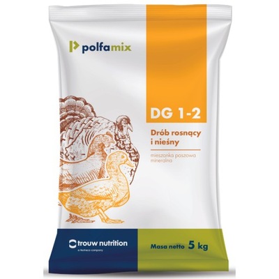 POLFAMIX DG 1-2 Witaminy dla drobiu rosnącego 5kg